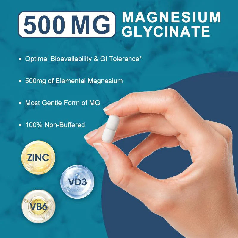 Magnesium Complex Supplement — 8 Essential Magnesium Forms