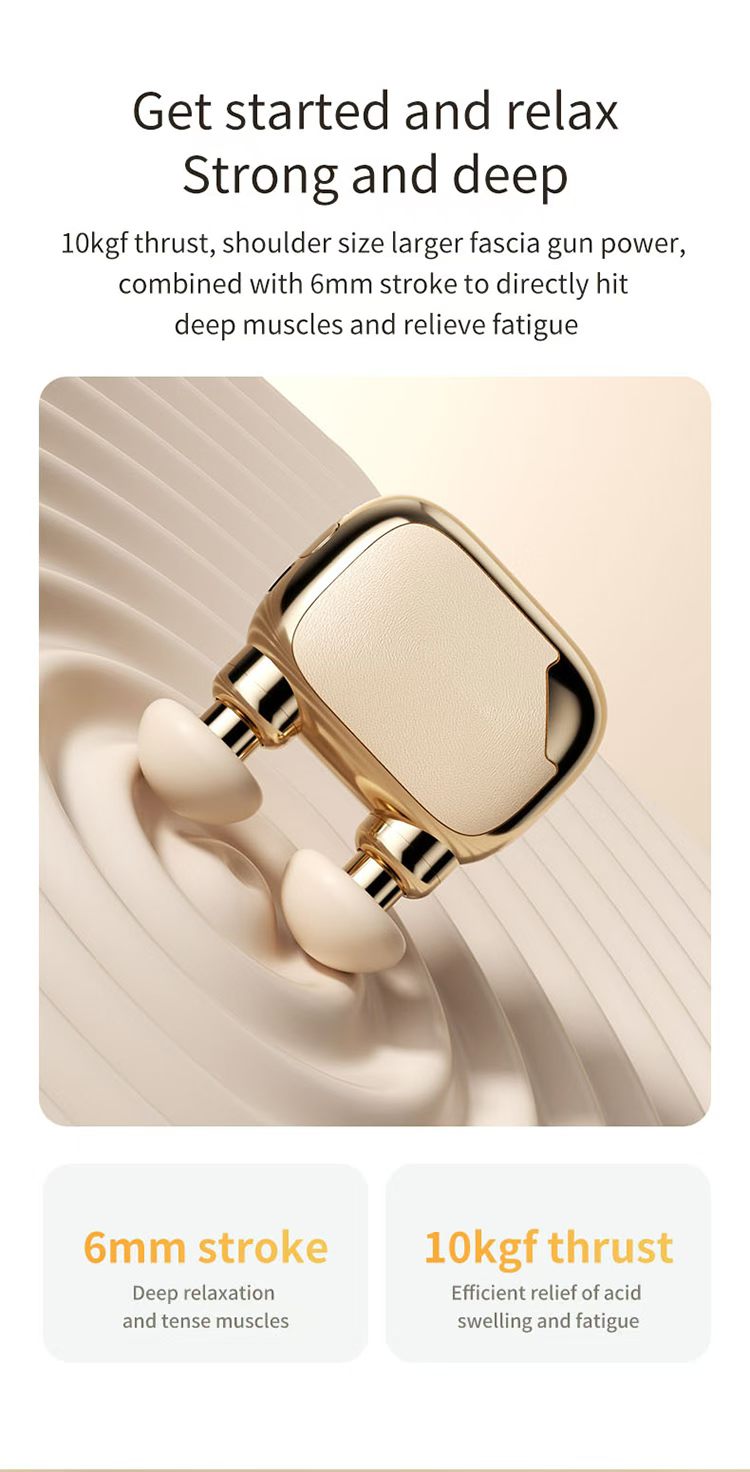 Mini Electric Fascia Massager — Muscle Recovery Device