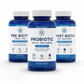 Zero Sugar Best Seller Trio - 3-in-1 Pre, Post, Probiotic with Apple Cider Vinegar, Vitamin B12 & Probiotics
